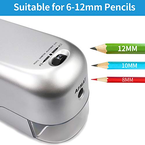 AFMAT Electric Pencil Sharpener Heavy Classroom Pencil