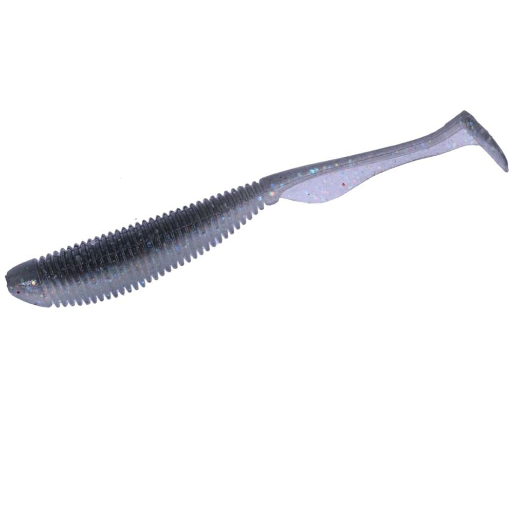 Molix RA Shad 3" (8 pcs) col. UV Clear Chart Multicolor Flake, 1 size