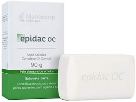 Sabonete Facial em Barra 90g, Epidac OC 