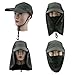 YINGEE Outdoor Fishing Hat, 360 ° UV Sunscreen Sun Hat Removable Neck And Mask Cap, Solar Protection UPF 50+ Outdoor Garden, Fishing Outdoor Activities