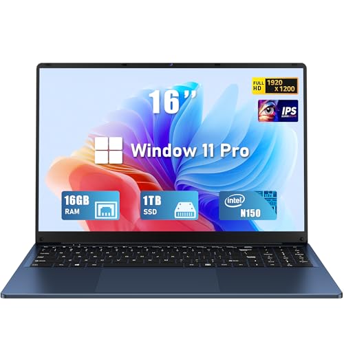 FUNYET 16 Inch Laptop Windows 11 Pro
