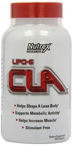 Image of Nutrex Research Lipo-6 CLA 180 Softgels