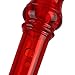 Soprano Descant Recorder 8 Hole-3 Piece Kids Crystal Music Flute w/ Cleaning Rod Bag Instruction Red