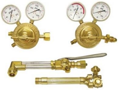 Uniweld KV780A-1FB, Fabricator V-Style Heavy Duty Cutting and Welding Outfit, RV Regulators