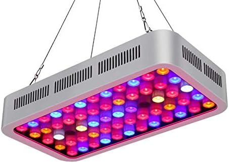 TOPLANET Led Grow Light 600W Plant Lamp Dual Light Channel Veg/Bloom for Indoor Garden Greenhouse Grow Tent Hydroponic