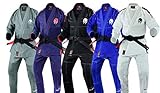 Ultra Light Version with Preshrunk Fabric “Spartacus” BJJ JIU JITSU GI by VERUS (Black, A2)