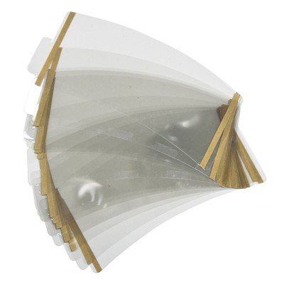 Bullard GenVX Mylar Abrasive Blasting Respirator Helmet Lens Covers, (25 Pack)