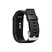 BlueWeigh Bluetooth 4.0 Fitness Activity Tracker, Wireless Activity Wristband - Pedometer ... (Black With HR Monitor)
