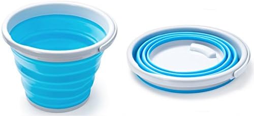 L-VC 10L Thermoplastic rubber Collapsible Bucket , Water Storage, Compact and Lightweight