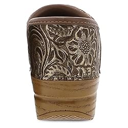 Dansko Women's Professional Antique Tooled Clogs