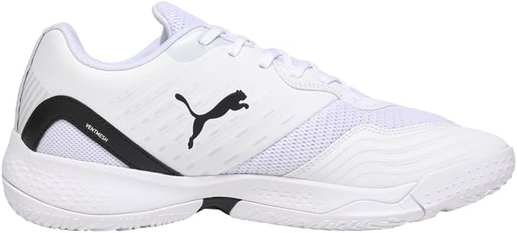 Solarflash III Chaussures d'intérieur Unisexes, Puma White Puma Black, 45 EU — photo 3 sur 7