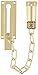 Ultra Hardware 44810 Brass Keyed Chain Door Guard