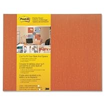 Post-it Display Board, 18 x 23, Tangelo, Frameless