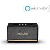 Marshall Stanmore II Wireless Wi-Fi Smart Speaker with Amazon Alexa Voice Control Built-in Black, New