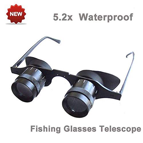 NuoYa001 5.2x30 Glasses Magnifying Loupes Fishing Binocular Focus