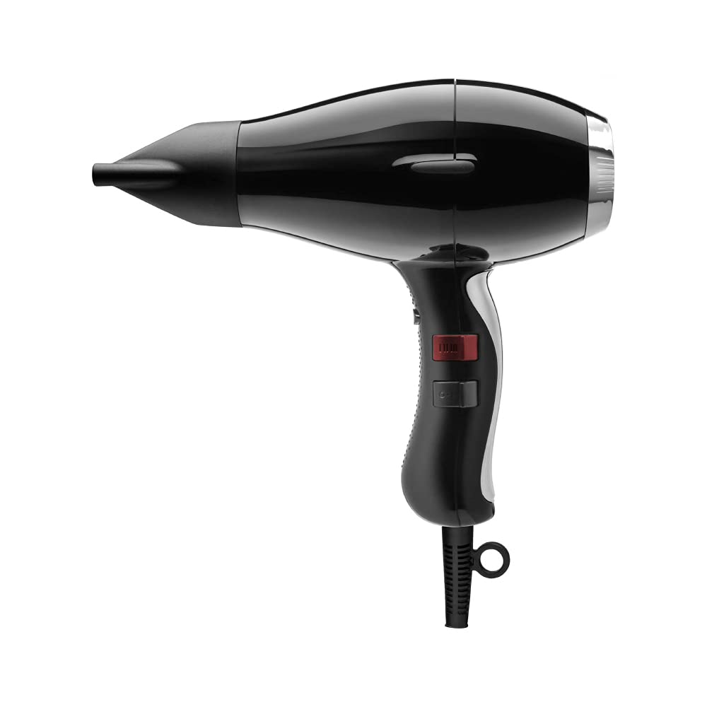 Elchim 3900 Healthy Ionic Hairdryer Black and Silver