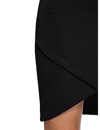 oodji Ultra playera de falda con dobladillo asimétrico