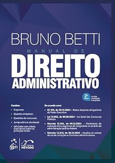 Livro Manual de Direito Administrativo - 2ª Edição 2025