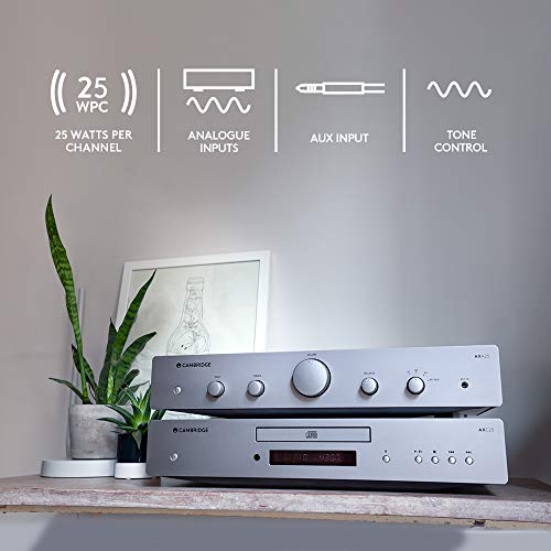 Cambridge Audio AXA25 4 Channel Integrated Stereo Amplifier with Bluetooth Receiver (Sold Separately)