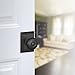 Schlage F10 GEO 716 ADD Georgian Door Knob with Addison Trim, Hall & Closet Passage Lock, Aged Bronze