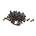Uxcell a16062000ux0509 Corner PROTECTOR, Some Screws METAL Corner PROTECTOR Bronze Tone 12Pcs for Box Table