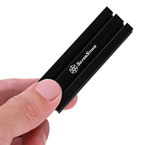 Silverstone-Technology-sst-tp02-m2-aleacin-de-Aluminio-disipador-de-Calor-con-Almohadilla-trmica