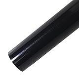 Heat Transfer Vinyl Roll 12 inches x 5 Feet Matte HTV Vinyl for T-Shirts (Black)