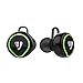Jarv NMotion MINI True Wireless Earbuds Bluetooth Stereo Headphones, Sport Earphones, True Wireless Sweatproof Headphones w/ Built-in Mic, Secure Fit for Apple iPhone, iPad & Android Phones - Black
