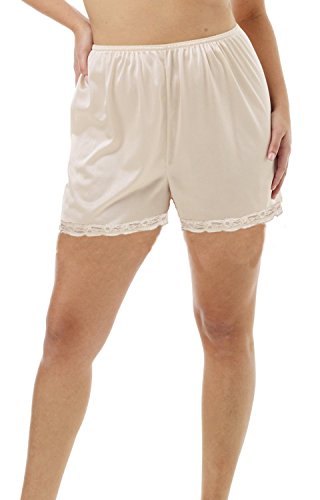 Under Moments Pettipants Cotton Culotte Slip Bloomers Split Shorts 3-inch Inseam