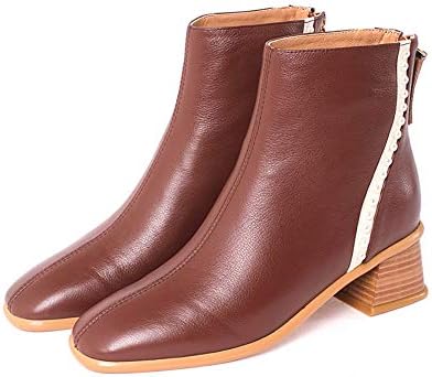 square toe short boots