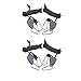 2-Pairs Zazzy 1/8 inch Adjustable Grow Light Hangers Rope Clip Hanger Ratchet for Growing Tent