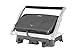 Oster DuraCeramic Infusion Series 2-in-1 Panini Maker and Grill, Charcoal with White Griddles (CKSTPM21WC-IECO)