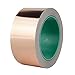 CCHUIXI Copper Foil Tape 2inch x 66TF Double Sided Conductive, for Guitar Muffling, EMI Shielding, Crafts, Motor Coils, Grounding