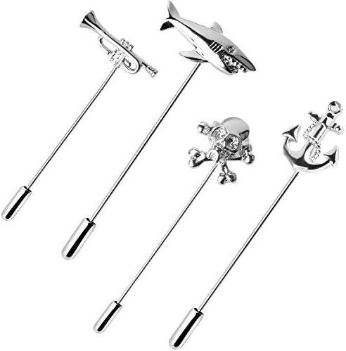 Lapel Pin Lapel Stick Pin for Men's Suit Metal pins