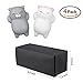 Squishies Animal, 4 PCs Kawaii Squishies Cat - Mochi Squishy Toys with Box for Kids