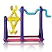Interactive Baby Monkey Pet Toy Climbing Seesaw Playset Frame - for Fun and Table Decoration