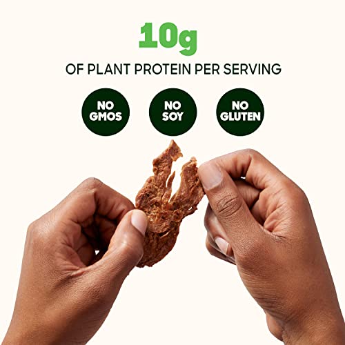 Beyond Meat PlantBased Jerky, Teriyaki, 10g Protein, 1 Ounce (Pack of