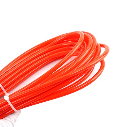 SNS Pneumatic Od 1/4" 10 Meters Red Color PU Pneumatic Air Tubing Pipe Hose for Air line or Fluid Transfer