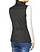 Allegra K Women's Stand Collar Lightweight Gilet Quilted Zip Vest