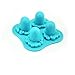Botrong Safe and Health Octopus Shape Ice Cube DIY Mould Pudding Jelly Mold Tray Home DIY Cocktail