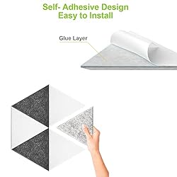 JBER Triangle Acoustic Panels Beveled Edge Sound