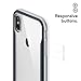 Caseology Coastline for Apple iPhone Xs Case (2018) / for iPhone X Case (2017) - Slim & Transparent - Deep Blue