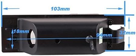 Misayaee Rear View Back Up Reverse Parking Camera in License Plate Lighting Night Version (NTSC) for OPEL Astra H/Corsa D/Meriva A/Vectra C/Zafira B,FIAT Grande - Image 4