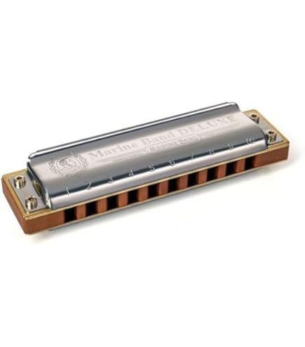 Amazon.com: Hohner Marine Band Deluxe Harmonica M200503 x D