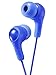 JVC Gumy in Ear Earbud Headphones, Powerful Sound, Comfortable and Secure Fit, Silicone Ear Pieces S/M/L - HAFX7A (Blue) primary