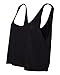 Bella + Canvas Ladies' Flowy Boxy Tank M BLACK