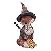 Enesco 6001552 Jim Shore Heartwood Creek Mini Fox in Witch Hat Halloween Figurine, 4 Inch, Multicolor