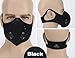 Dust Masks, Activated Carbon Dustproof Masks With Cotton Filter Earloop Cycling Mask for Running Woodworking House Cleaning and Gardening, against Asthma, Pollen Allergies, PM2.5 (Black1)