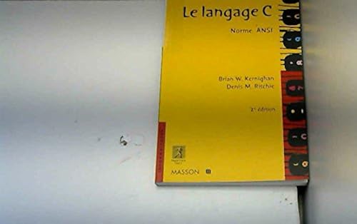 Download LE LANGAGE C. Norme ANSI, 2ème édition PDF