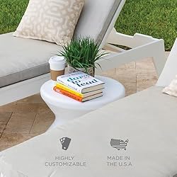 Ledge Lounger Signature Side Table - in Pool Side